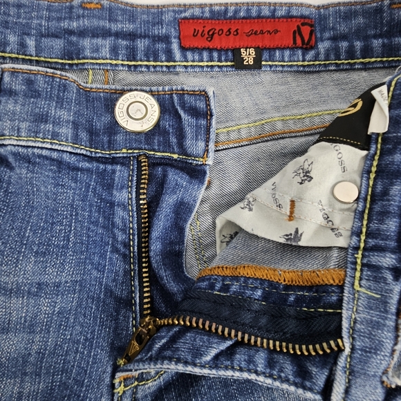 Vigoss factory distressed capri jeans size 28 - 5/6 - Picture 6 of 14